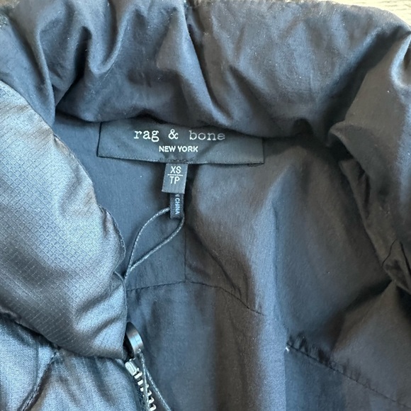 RAG & BONE Eclipse Ripstop Down Insulated Reversible Black Jacket Sz XS NWT $650 - Picture 7 of 8